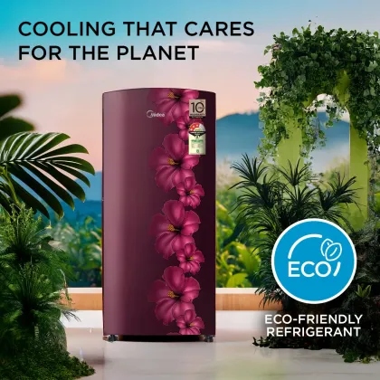 Midea MRD187I3XPCW 187 L 3 Star Single Door Refrigerator