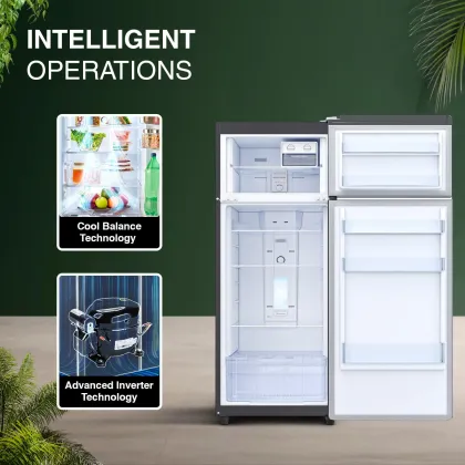 Godrej RT EONVOGUE 280C RI OK WD 244 L 3 Star Double Door Refrigerator