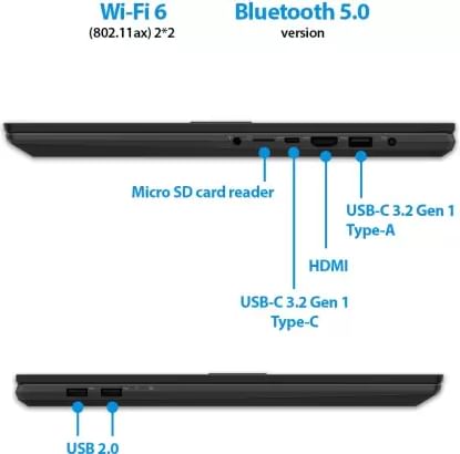 Asus Vivobook Pro 14X M7400QC-KM053TS Gaming Laptop (Ryzen 9 5900HX/ 16GB/ 1TB SSD/ Win10 Home/ 4GB Graph)