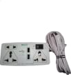 Hilex USB 6A 3 Socket Surge Protector