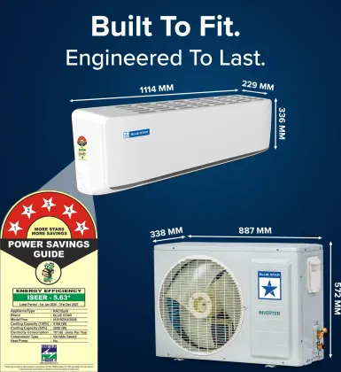 Blue Star IA518ZXU 1.5 Ton 5 Star 2026 Inverter Split AC