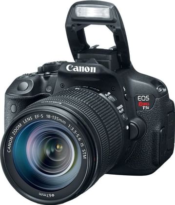Canon EOS Rebel T5i 18MP DSLR Camera (EF-S 18-55mm STM + 18-135mm IS STM + 75-300mm Lens)