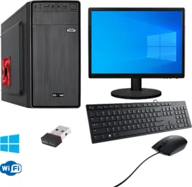 Zoonis ZNS1702 Desktop PC (2nd Gen Core i3/ 8 GB RAM/ 500 GB HDD/ 128 GB SSD/ Win 10)