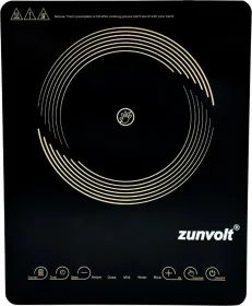 ZunVolt Crystal Touch Control 2000W Induction Cooktop