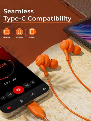 TRIGGR Drip Type-C Wired Earphones