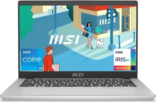 MSI Modern 14 C13M-116IN Laptop (13th Gen Core i5/ 16GB/ 512GB SSD/ Win11 Home)