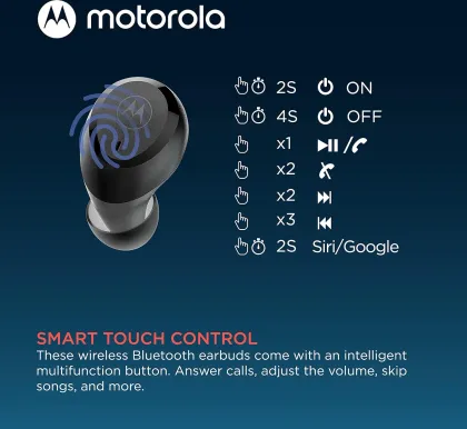Motorola Moto Buds 100 TWS Earbuds
