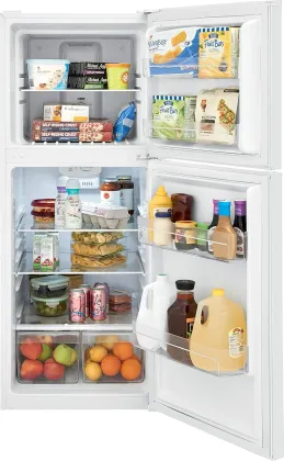 Frigidaire FFET1022UW 10.1 Cu Ft Double Door Refrigerator