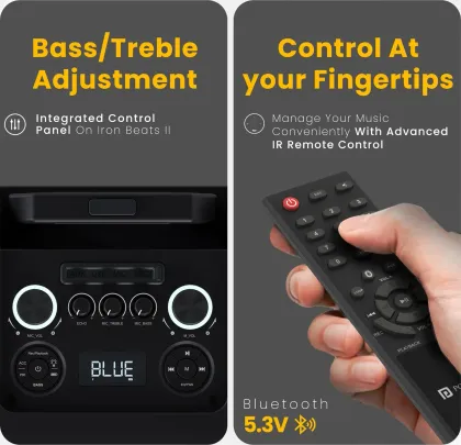 Portronics Iron Beats 2 250W Bluetooth Speaker