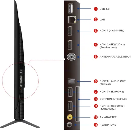 TCL T89C 75 inch Ultra HD 4K Smart QLED TV (75T89C)