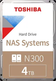TOSHIBA N300 HDWG440AZSTA 4TB NAS Internal Hard Disk Drive