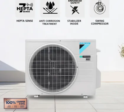 Daikin FTKM35XV16VAA 1 Ton 5 Star Inverter Split AC