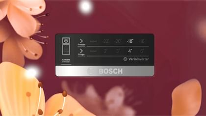 Bosch Serie 4 CTC29W13NI 290 L 3 Star Double Door Refrigerator