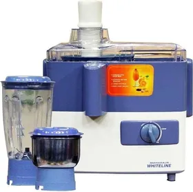 Maharaja Whiteline Jx-207 450 W Juicer Mixer Grinder (2 Jars)