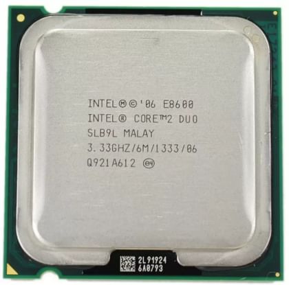Intel Core 2 Duo E8600 Processor