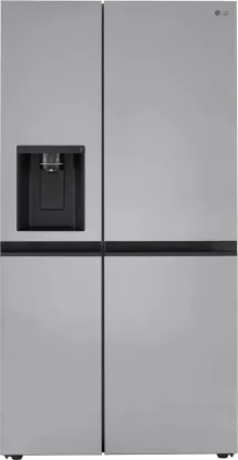 LG LRSXC2306S 23 Cu Ft Side By Side Refrigerator