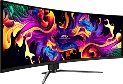 MSI MPG 491CQPX QD-OLED 49 inch DQHD Curved Monitor