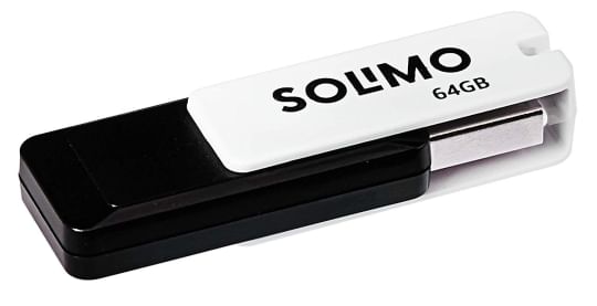Flat 55% OFF | Amazon Brand - Solimo BlitzTransfer 64GB USB 2.0 Pendrive