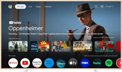 TCL NXTFRAME 55 inch Ultra HD 4K Smart QLED TV (55A300W)