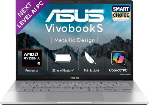 Asus VivoBook S14 M3407KA-SF2501WS Laptop (AMD Ryzen AI 5 330/ 16GB/ 512GB SSD/ Windows 11)