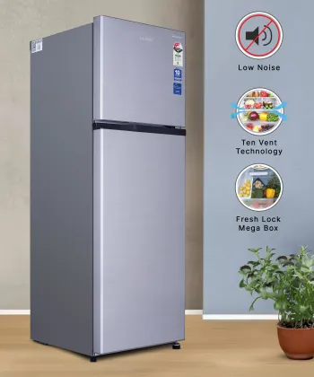 Lloyd GLFF272AT1GC 240 L 2 Star Double Door Refrigerator