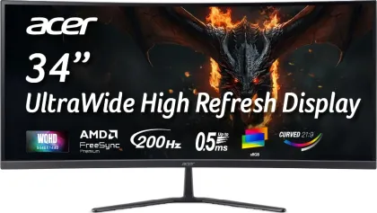 Acer Nitro ED340CUR X0 34 inch UWQHD Curved Monitor