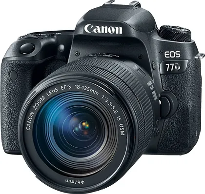 Canon EOS 77D DSLR Camera with 18-135mm USM Lens Price in India