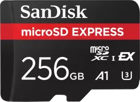SanDisk Express 256GB Micro SDXC Memory Card