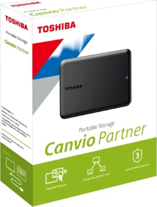 Toshiba Canvio Partner 2TB External Hard Disk Drive - image 5