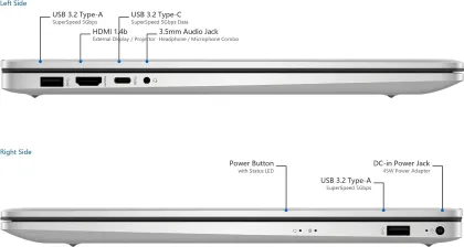 HP 17-cn3327dx Laptop (13th Gen Core i7/ 16GB/ 1TB SSD/ Win 11)