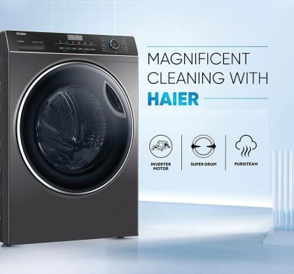 Haier HW80-IM12929CS8U1 8 Kg Fully Automatic Front Load Washing Machine