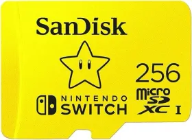 SanDisk Nintendo 256GB Micro SDXC UHS-I Memory Card