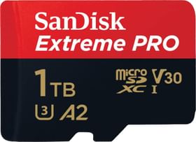 SanDisk Extreme PRO A2 1TB Class 3 UHS-I Micro SDXC Memory Card