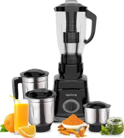 Lifelong Bolt LLMG75 750W Juicer Mixer Grinder (4 Jars)