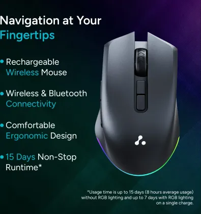 Ambrane SliQ Glow Wireless Mouse - image 3