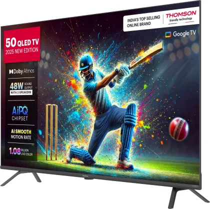 Thomson Phoenix 2025 Edition 50 inch Ultra HD 4K Smart QLED TV (50QAI1015)