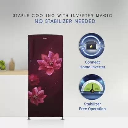 Haier HRD-2743CRP-N 253 L 3 Star Single Door Refrigerator