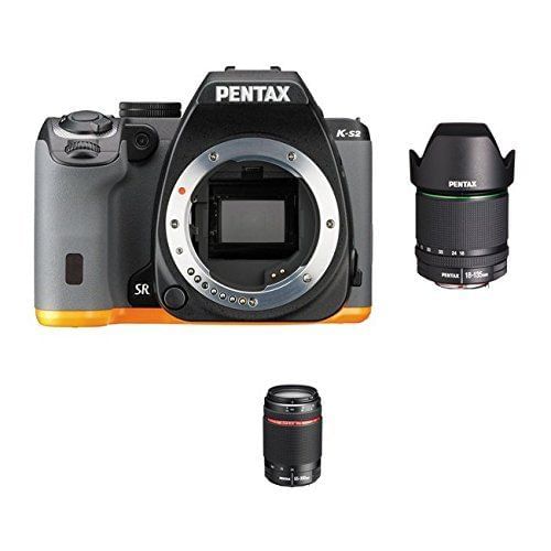 Pentax KS2 DSLR Camera (18135mm & 55300mm Lens) Price in India 2024