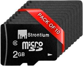 Strontium 2GB MicroSD Class 6 (Pack of 10)