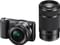 Sony ILCE-5000Y with SELP1650 & SEL55210 Lens Mirrorless Camera