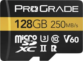 Prograde R 128GB Micro SDXC UHS-II Memory Card