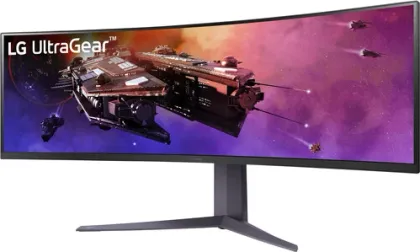 LG 45GR75DC 45 inch Dual QHD Curved Gaming Monitor