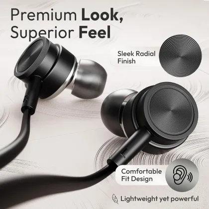 Boult Audio XO Wired Earphones