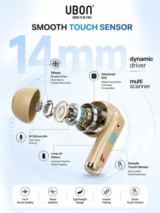 Ubon J5 True Wireless Earbuds