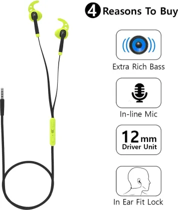 Agaro Rejoice 33231 Wired Earphones