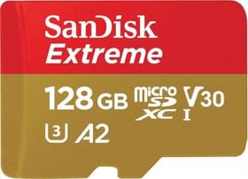 SanDisk Extreme 128GB Class 3 UHS-I Micro SDXC Memory Card