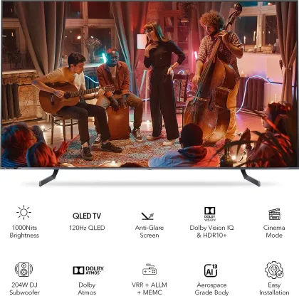 Vu Masterpiece Series 98 inch Ultra HD 4K Smart QLED TV (98QV)