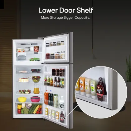 LG GL-S422SPZX 398 L 3 Star Double Door Refrigerator