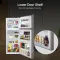 LG GL-S422SPZX 398 L 3 Star Double Door Refrigerator