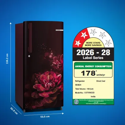 Bosch COT18W22EI 185 L 2 Star Single Door Refrigerator